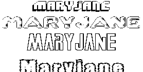 Coloriage Maryjane