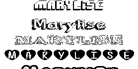 Coloriage Marylise