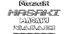 Coloriage Masaki