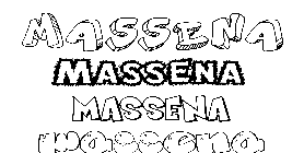 Coloriage Massena