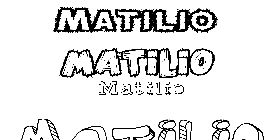 Coloriage Matilio