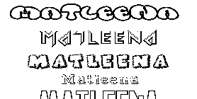 Coloriage Matleena
