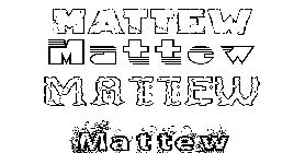Coloriage Mattew