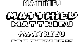 Coloriage Matthieu