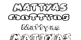 Coloriage Mattyas