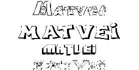 Coloriage Matvei