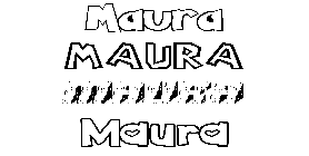 Coloriage Maura