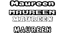 Coloriage Maureen