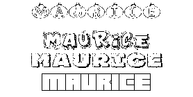 Coloriage Maurice