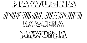 Coloriage Mawuena