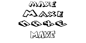 Coloriage Maxe