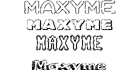Coloriage Maxyme