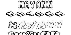 Coloriage Mayann