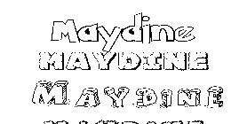 Coloriage Maydine