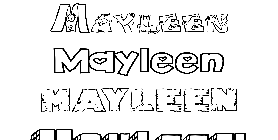 Coloriage Mayleen