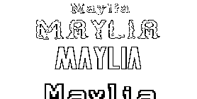Coloriage Maylia