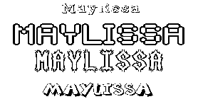 Coloriage Maylissa