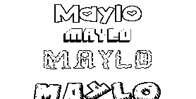 Coloriage Maylo