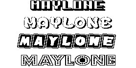 Coloriage Maylone