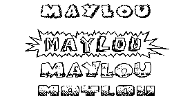 Coloriage Maylou