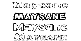 Coloriage Maysane
