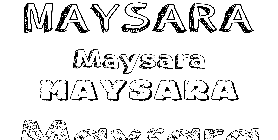 Coloriage Maysara
