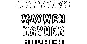 Coloriage Maywen