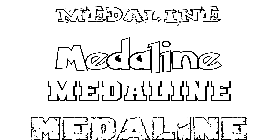 Coloriage Medaline