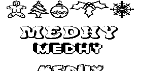 Coloriage Medhy