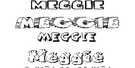 Coloriage Meggie