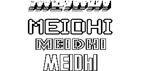 Coloriage Meidhi