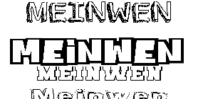 Coloriage Meinwen