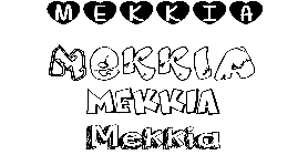 Coloriage Mekkia