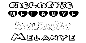 Coloriage Melanye