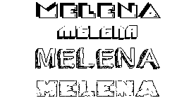 Coloriage Melena