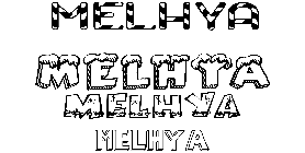 Coloriage Melhya