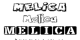Coloriage Melica