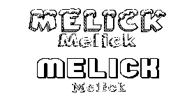 Coloriage Melick