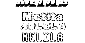 Coloriage Melila