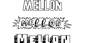 Coloriage Mellon