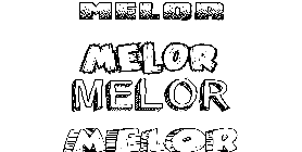 Coloriage Melor