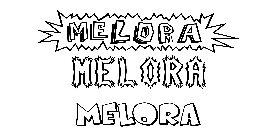 Coloriage Melora