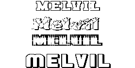 Coloriage Melvil