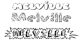 Coloriage Melville