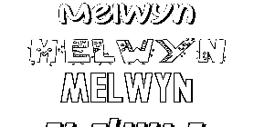 Coloriage Melwyn