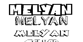 Coloriage Melyan
