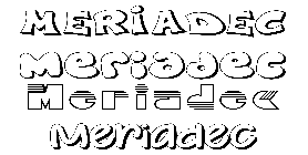 Coloriage Meriadec