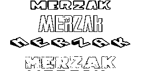 Coloriage Merzak