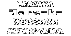 Coloriage Merzaka