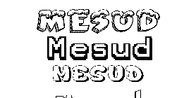 Coloriage Mesud